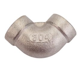 Отвод TITAN LOCK 90 нержавеющий (уголок) ВР/ВР 1/4" AISI304 TL025ELFF 