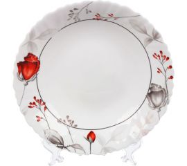 Тарелка DANIKS суповая, стеклокерамика, 22 см, 620 мл, круглая, вероника, lhsp85/220303 448951 