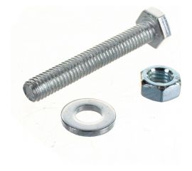 Болт с ш/г полная резьба DIN 933 Качественный КРЕПЕЖ набор 6х40 65 шт 0301015 КЧ 