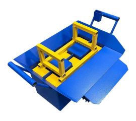 Вибростанок для блоков Станмастер Прессовщик 1, на 1 блок 39x19x19 см, 220В 2275069 