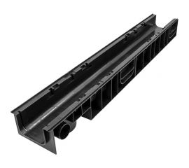 Лоток Ecoteck пластиковый, черный 100.95 h99 