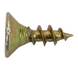 Шуруп Качественный КРЕПЕЖ желтый цинк 4,0x12, 650 шт. 0300451 КЧ 