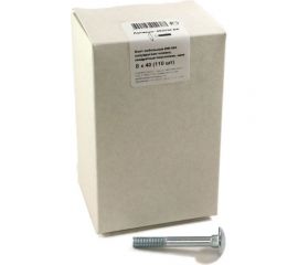 Мебельный болт Крепежная техника DIN 603 8х40 110шт 493534 БК 