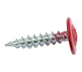 Прессшайба Качественный КРЕПЕЖ 4.2х19 мм, красный рубин RAL 3003, острая, 250 шт 0300249 КЧ 