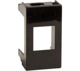 Адаптер DKC KEYSTONE Viva 1 модуль, черный 3шт 45207 