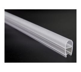 Уплотнительный ПВХ-профиль SERVICE PLUS для стекла 8 мм, 2500 мм, premium PVH04-906KW8 