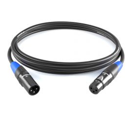 Межблочный балансный кабель PROCAST cable XLR m/XLR f.2,5 XLR m/XLR f, 2,5m, черный НФ-00000420 