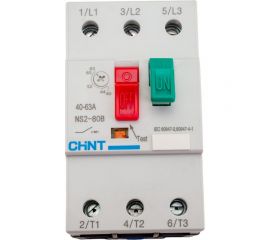 Пускатель CHINT NS2-80B 40А-63А (R) 495088 
