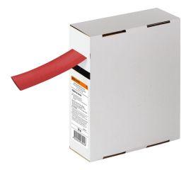 Термоусаживаемая трубка TDM ТУТнг 20/10 красная в коробке (10 м/упак) SQ0518-0444 