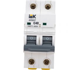 Автоматический выключатель IEK M06N 2P C 40А AR-M06N-2-C040 