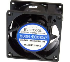 Осевой вентилятор охлаждения EVERCOOL 80x80x38 220b EC8038A2HST 