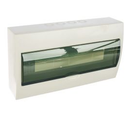 Бокс Lezard LUXRAY с прозрачной крышкой ЩРН-П-18 для наружной установки 731-2000-018 