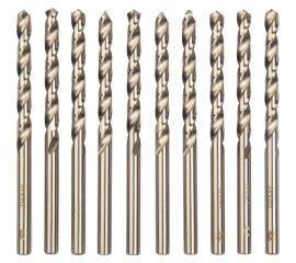 Сверло по металлу Р6М5/М2 (10 шт; 2.0 мм; ц/х; вышлифованное Класс А1) WOLFSTAR da00217 