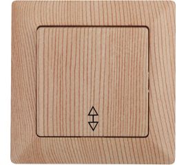 Переключатель Intro 410311 10А 250В, СУ, Solo, сосна Б0043283 