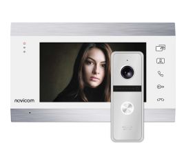Комплект видеодомофона Novicam white magic 7c kit для квартиры, дома и офиса 4221 