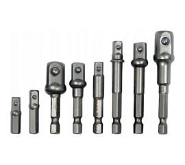 Набор адаптеров для торцевых головок 8 предметов YATO YT-04639 