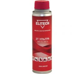 Масло синтетическое (0.2 л) для 2-х тактных двигателей воздушного охлаждения Elitech 2002.000300 