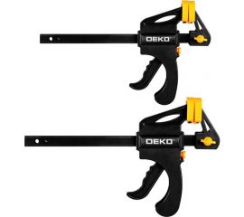 Быстрозажимная струбцина DEKO 160 мм CL160-2, 2 шт 