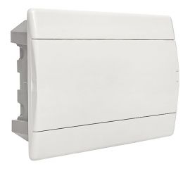 Распределительный щит EKF PROxima ЩРВ-П-12 ""SlimBox"" белая дверца, IP41 sb-v-12w 