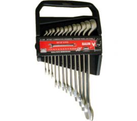 Набор комбинированных ключей BAUM 75 градусов, в пластиковом держателе, 12 предметов 40-12MP 