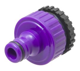 Штуцер под коннектор с переходником 3/4"" - 1"" с внутренней резьбой, пластик MasterProf ДС.070871 