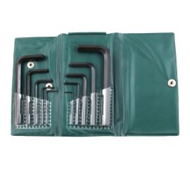 Набор ключей CNIC шестигранных из 10шт 1,5; 2; 2,5; 3; 4; 5; 5,5; 6; 8; 10мм СrV 2418 48770 