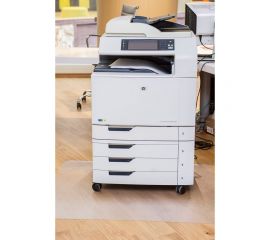 Защитный коврик для напольных покрытий BSL-office, поликарбонат, 100х120 см, шагрень, толщина 1,8 мм 1118101200 