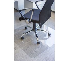 Защитный коврик для напольных покрытий BSL-office, поликарбонат, 90х90 см, глянец, толщина 1 мм 1010090900 