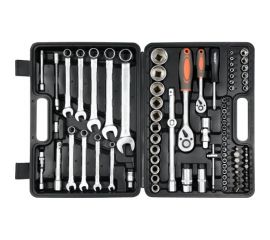 Набор инструментов STHOR 1/2 82 предмета пластиковый кейс 58689 