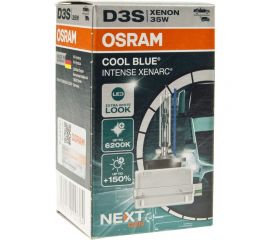Автолампа Osram D3S, 35 Вт, PK32d,-5+150проц., XENON COOL BLUE INTENSE NextGen 66340CBN 