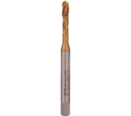 Машинный метчик VOELKEL с винтовой канавкой М5,0 шаг 0,8 мм HSSE-TiN DIN371 V31734 