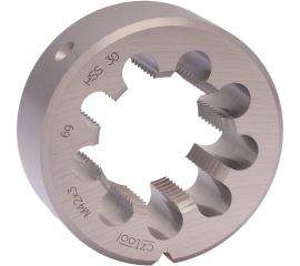 Плашка Bucovice Tools M 42 Шаг 3.0 HSS 75x30мм 240421 