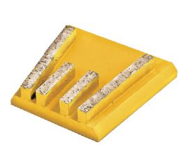 Франкфурт GFB 2 (40x8x5.5+3.5 мм; 125/100 мкм) для шлифования бетона Адель КК09906 