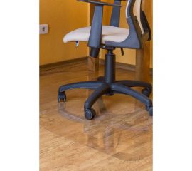 Защитный коврик для напольных покрытий BSL-office, поликарбонат 90х120 см, глянец, толщина 1,5 мм 1015091200 