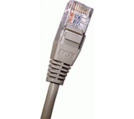 Патч-корд TWT RJ45 - RJ45, 2 пары, UTP, категория 5е, 1 м, серый, 2-45-45-1.0-GY 