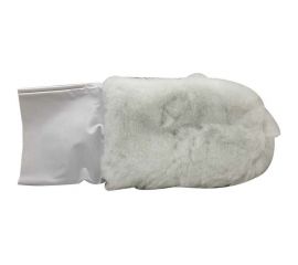 Флисовая профессиональная перчатка Boldrini для нанесение воска и шлифовки поверхностей 43310 