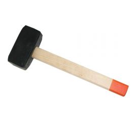 Кованая кувалда ТРУД ВАЧА ЭКОНОМ 11401-75, 1кг, с деревянной рукояткой, сделано по ГОСТ 4-20133-1 1001/2 