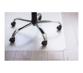 Защитный коврик для напольных покрытий BSL-office, полипропилен, 90х120 см, матовый, толщина 1,2 мм 1212091201 