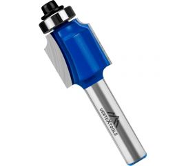 Фреза кромочная калевочная с подшипником 12.7 мм, хв-к 8 мм, d-18 мм, h 19 мм, b-2.5 мм, r-3 мм, l-63.3 мм vertextools 3514-081918 