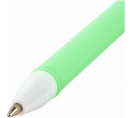 Шариковая ручка ЮНЛАНДИЯ Цветущий кактус с топпером, корпус ассорти, синяя, узел 0.7 мм 143781 