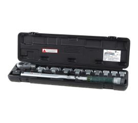 Динамометрический ключ с набором рожковых насадок Hans 13-30, 40-200 Nm, 1/2"" 4673 