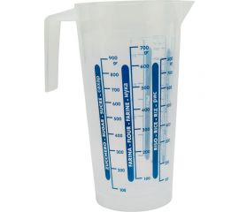 Кувшин мерный, 1 л, пластик Cosmoplast 2125 