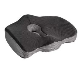 Анатомическая ортопедическая подушка AMBESONNE под копчик, для офисного кресла memory foam, высота 12 см, 45x40 см vsc004_f0002_45x40 