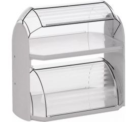 Хлебница COSMOPLAST двухуровневая, 32x19x30 см, пластик 2364 