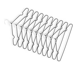 Набор вешалок плечиков Butler 004.06 10 шт, металлические с ПВХ 115635 