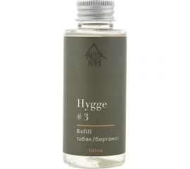 Наполнитель для ароматического диффузора ARIDA HOME Хюгге №3 Табак/Бергамот, 100 мл АР 100-323 