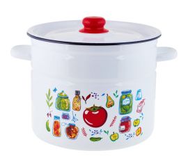 Цилиндрическая эмалированная кастрюля appetite Marinades 9 л 1с200с Marinades 