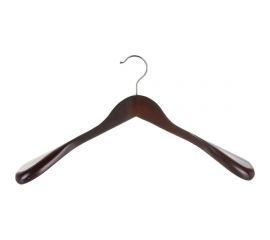 Анатомическая деревянная вешалка-плечики Attache орех, размер 48-50 632438 