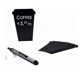 Набор меловых табличек ПК МАГС COFFEE CUPS, 20 штук в упаковке ФКС01-00025 