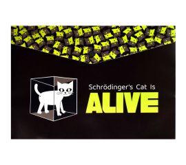 Папка для тетрадей Феникс + Научный Кот полипропилен, А4, 33x23.5 см, 1 отделение, кнопка, УФ-печать 62538 